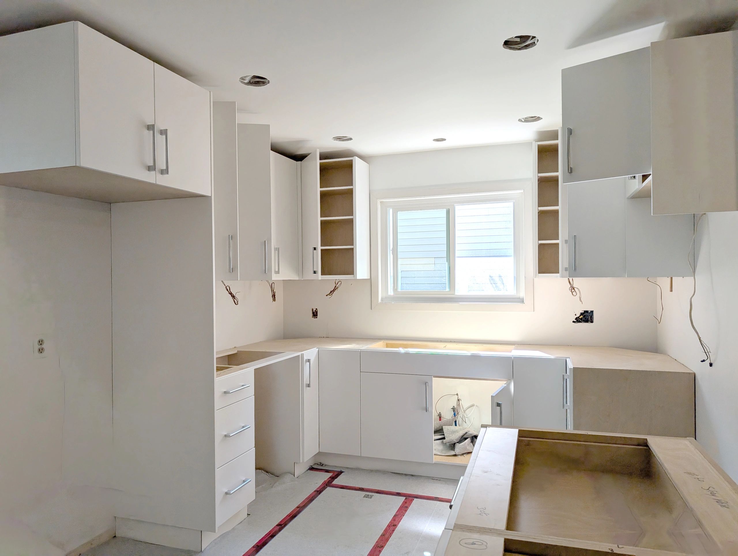 Kitchen cabinetry project